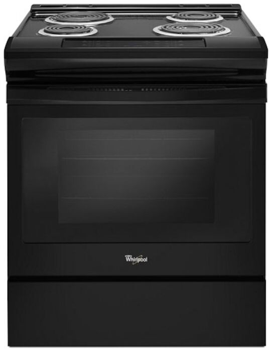 Whirlpool Whirlpool 30 Electric Range Black ADA