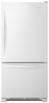 Whirlpool 30 Bottom Freezer Refrigerator 18.7 Cu Ft White CAT302W,WRB329DMBW,883049288543