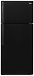 Whirlpool 28 Top Freezer Refrigerator 16 Cu Ft Black CAT302W,WRT106TFDB,883049339467