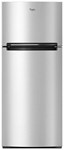 Whirlpool 28 Top Freezer Refrigerator 18 Cu Ft Stainless Steel CAT302W,883049402505