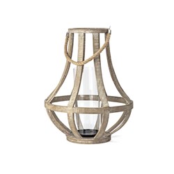 16202 Imax Bacchus Wood Lantern ,