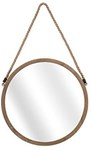 65291 Imax Rally Wood Mirror Accent Mirror