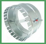 A1455 Metal Ductwork Start Collar With Damper 9&quot; ,1455,70526111790,JV1455,SCD9,JV1455,JSCD9,QSCD9,DUSCD9,SCD9,190D,190D9,1450,14509,500D,500D9,120D,120D9,DSC9D