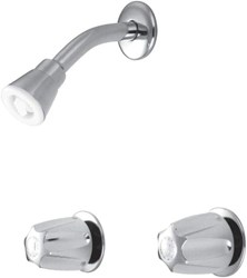 Kingston Brass KF114 Generic Twin Handle 8 In Center Tub &amp; Shower Valve Without Spout Polished Chrome ,