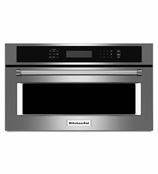 Kmbp107Ess Kitchenaid Built-In Microwave 27 In Built-In Microwave 1.4 Cu Foot 900 W Convection Cooking 240 V Hookup ,