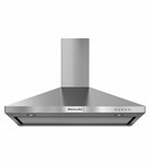 Kvwb406Dss Stainless Kitchenaid 36 Stainless Steel Wall Canopy, 400 Cfm, 4-Speed Button Control, Perimetric Ventilation, Dual Led Lighting, Dishwasher Safe Baffle Filters, 5 Sones At High Speed Ventilation ,