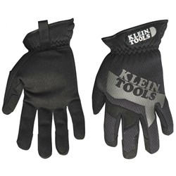 40207 Klein Tools Journeyman Black/Gray Leather Glove XL ,40207