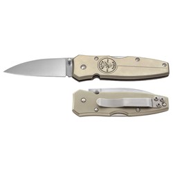 Klein Tools 44001 Lockback Knife 2-1/2-In Drop Point Blade 92644440014 ,44001