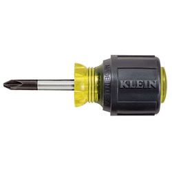 Klein Tools 603-1 Stubby Screwdriver  #2 Phillips  1-1/2-In Shank 92644850325 ,KLE6031,6031,85032,KPS,KS
