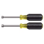 Klein Tools 630M Nut Driver Set, Magnetic Nut Drivers, 3-In Shafts, 2-Piece 92644651441 ,630M,630M,630M,630M,92644651441