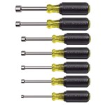 Klein Tools 631M Nut Driver Set, Magnetic Nut Drivers, 3-In Shaft, 7-Piece 92644652141 ,631M