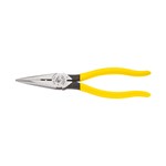 Klein Tools D203-8N Pliers, Needle Nose Side Cutters with Stripping, 8-Inch 92644710322 ,