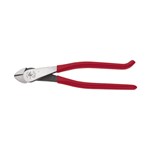 D248-9ST KLEIN Diag.-Cutting Pliers, Hi-Leverage for Rebar, Angled Head, 9 ,D248-9ST,92644720727