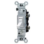1451-2W Leviton White 15 Amps 120 Volts Single Pole Switch ,L14512W,77820,ETS,ETW,30078477778204,14512W,660WG,13017W