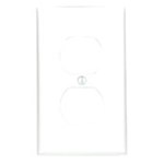80703-W White 1 Gang 1-Duplex Receptacle Standard Wall Plate ,07847749324,80703W,TP8W