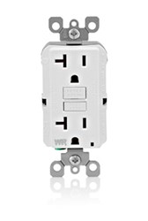 Lev Gfwr2-W 20A Wr Slim Gfci ,