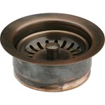 Antique Copper 3-1/2 in Drain Disposal Flange ,LKD35AC