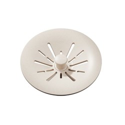 Lkpdqspt Elkay Residential Quartz Perfect Drain 3-1/2 In Removable Polymer Basket Strainer And Rubber Stopper Putty ,