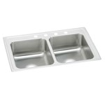 Lr37221 18 Gauge Stainless Steel 37X22X7.625 Double Bowl Top Mount Kitchen Sink ,LR37221,SINKS,LR37221,LR37221,LR37221,LR37221,LR37221,LR37221,LR37221,94902039244