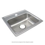 LRAD1918653 18 Gauge Stainless Steel 19X18X6.5 Single Bowl Top Mount Kitchen Sink ,
