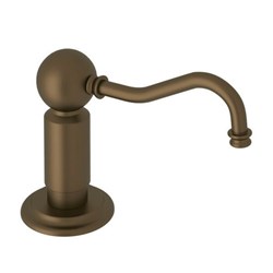 LS850PEB ROHL LUXURY SOAP/LOTION DISPENSER WITH ONE TOUCH SYSTEM TO MATCH PERRIN & ROWE IN ENGLISH BRONZE ,LS850PEB,LS850PEB 82443809838,82443809838