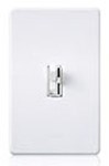 AYCL-153P-WH Ariadni 150W CFL/LED, 600W Incandescent/Halogen White Incandescent/Halogen/LED/CFL Toggle/Slide Dimmer ,AYCL-153P-WH,DIMMERINC,DIMMERFL,DIMMERLED,SHL20302