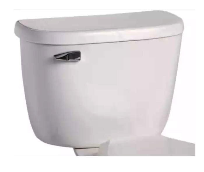 123010000 Quantum 12 in Rough-In 1.6 gpf Left Hand Trip Lever White Toilet Tank Only 