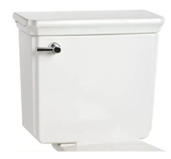 314710007 Brentwood 12 in Rough-In 1.6 gpf Left Hand Trip Lever White Toilet Tank Only ,314710007314710000