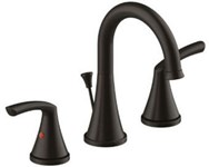 P4A-480ORB Matco-Norca Angelic 2 Handle Oil Rubbed Bronze 8 in Widespread High Arc Lav Faucet Metal Lever Handles Ceramic Cartridge Metal Pop Up 3 Hole ,P4A-480ORB