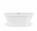 103903-000-002 Maax Brioso 66 in X 36 in Freestanding Bathtub With Center Dra in White - MAX103903000002