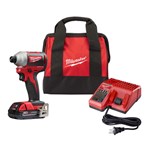 2850-21P M18 1/4 in Hex Compact Impact Driver Promo Kit ,