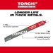 The Torch With Carbide Teeth 7T 6L 3Pk 48-00-5301 Milwaukee - MIL48005301