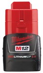48-11-2430 Milwaukee M12 Redlithium 3.0 Compact Battery Pack ,48112430,48-11-2430