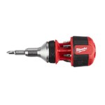 48-22-2330 Milwaukee 8-In-1 Compact Ratcheting Multi-Bit Driver ,