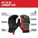 48-22-8732 Milwaukee Black/Red Terry Cloth Glove L - MIL48228732