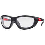 48-73-2041 Milwaukee Clear High Performance Safety Glasses With Gasket (Polybag) ,