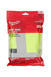 48-73-5022 Milwaukee High Visibility Yellow Safety Vest - L/Xl ,