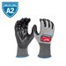 48-73-8722 Cut Level 2 High Dexterity Polyurethane Dipped Gloves-L - MIL48738722