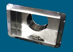 10-8-6 M And M 602R8 Ductite Register Box With R8 Duct Wrap ,602R81086,602,10X8X6