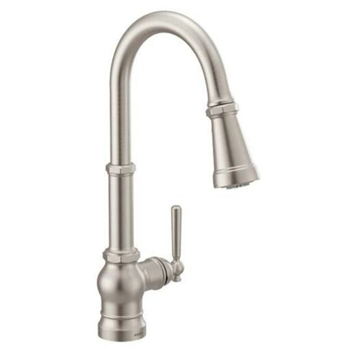 S72003SRS Spot Resist Stainless One-Handle Pulldown Kitchen Faucet 