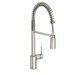spot resist stainless one-handle pre-rinse spring pulldown kitchen faucet - MOE5923SRS