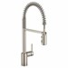 spot resist stainless one-handle pre-rinse spring pulldown kitchen faucet - MOE5923SRS