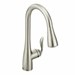 Spot resist stainless one-handle pulldown kitchen faucet - MOE7594SRS