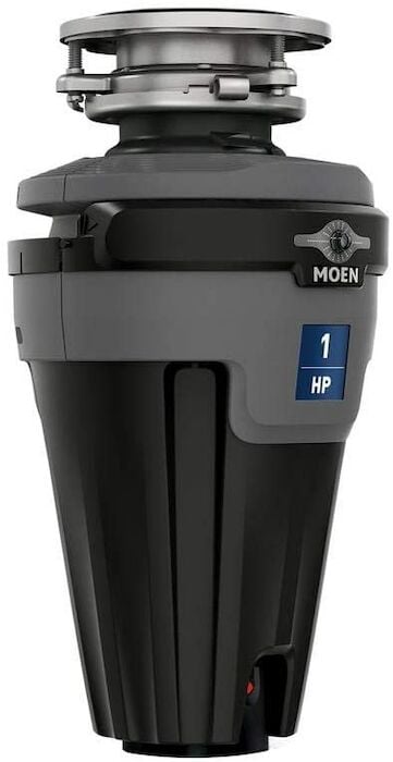 EXL100C 1Hp Disposal - Light & Improved Install Waste disposer