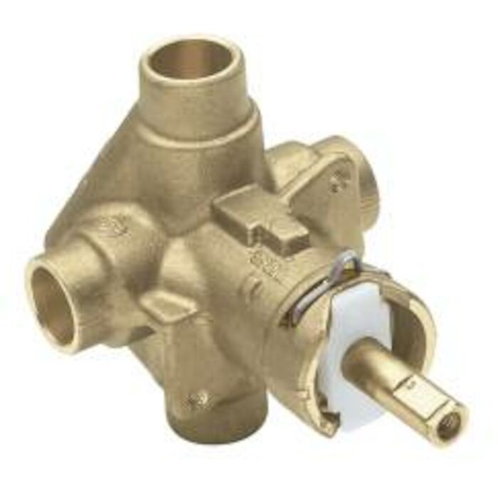 2520 Brs Rough-In Posi-Temp Pressure-Balancing Cycling Tub And Shower Valve 1/2 In Cc Connection valve, pressure-balancing valve, cycling valve, pressure-balancing cycling valve, brass valve, brass cycling valve, posi-temp valve