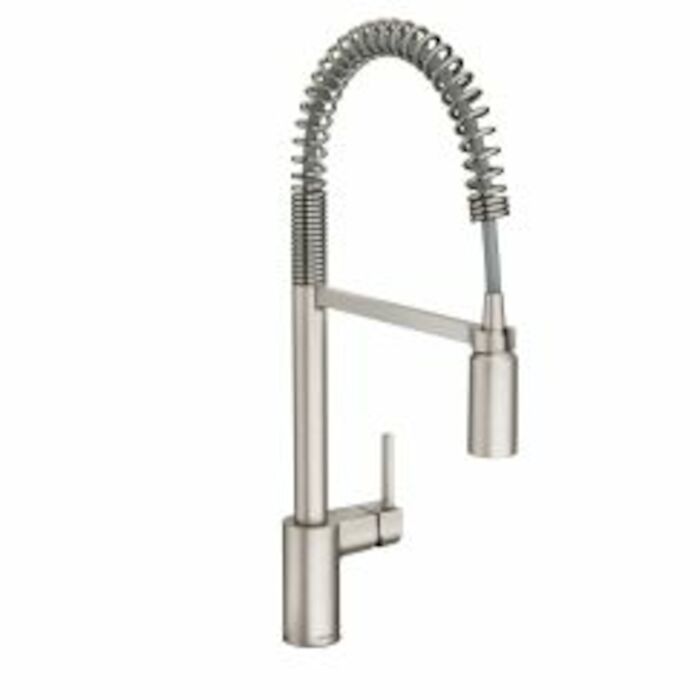 5923SRS Align Single-Handle Pull-Down Sprayer Kitchen Faucet With Power Clean In Spot Resist Stainless 