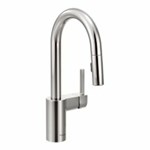 Chrome one-handle pulldown bar faucet ,5965