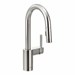 Chrome one-handle pulldown bar faucet - MOE5965