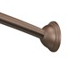 Old world bronze adjustable curved shower rod - MOECSR2160OWB