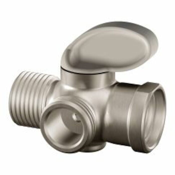 A720BN 2.5 in X 2 in X 3 in Metal Brushed Nickel Shower Arm Diverter 